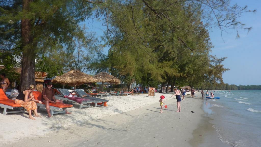 Ananas Beach Bungalows Sihanoukville Exterior photo